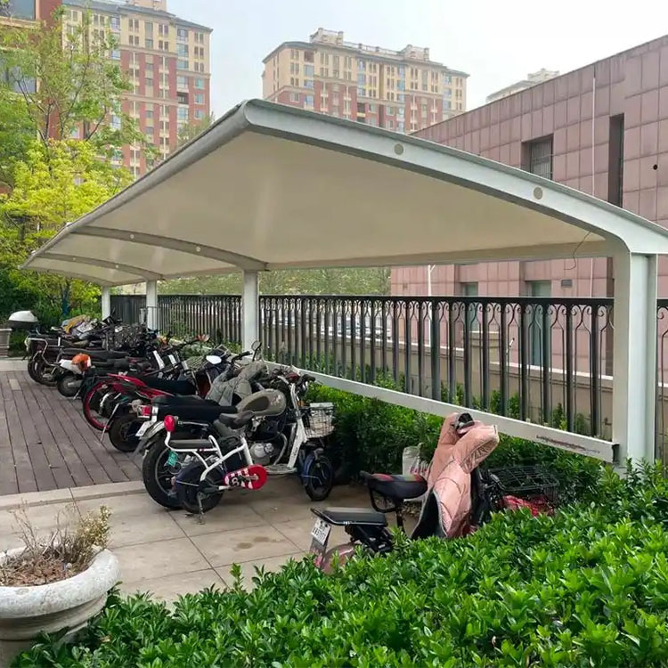 赣州膜结构电动车棚